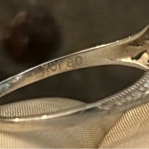 Antique Otsby and Barton 10k Ring - Picture 5 of 14